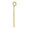 14K Yellow Gold Cross Pendant Charm Religious New 43 X 20mm Jewerly